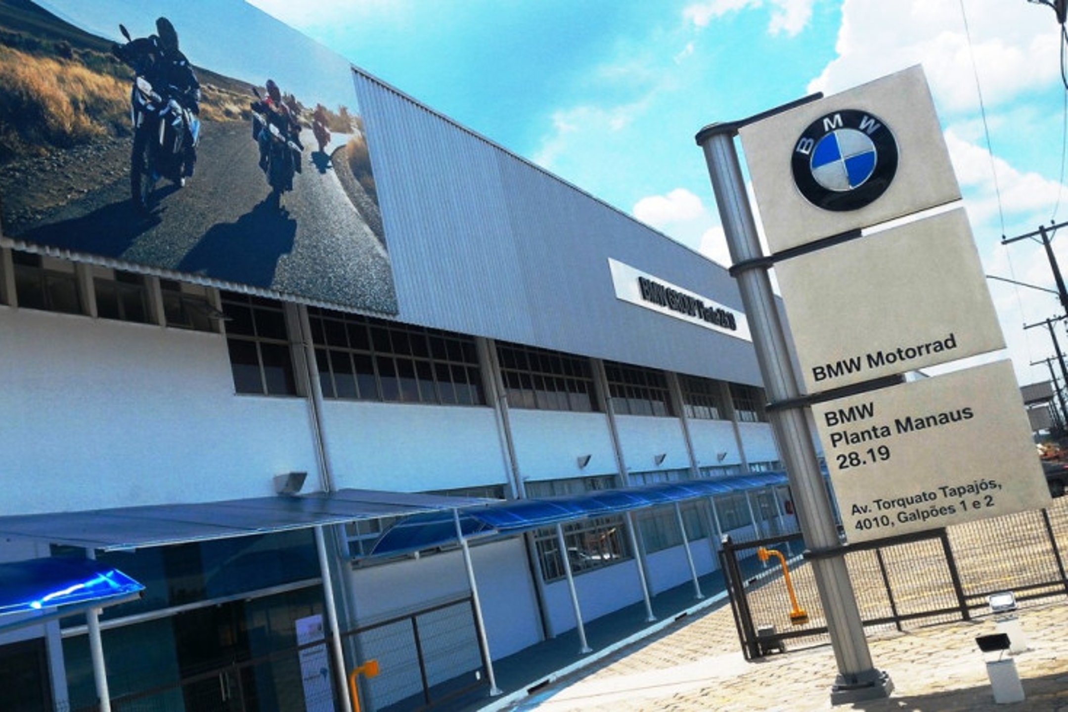 A fábrica da BMW em Manaus, no Amazonas, é única unidade industrial completamente focada na produção de motocicletas fora da Alemanha