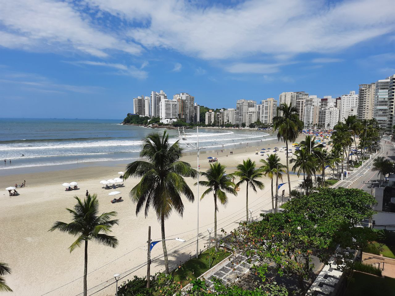 Praia de Asturias Guarujá 