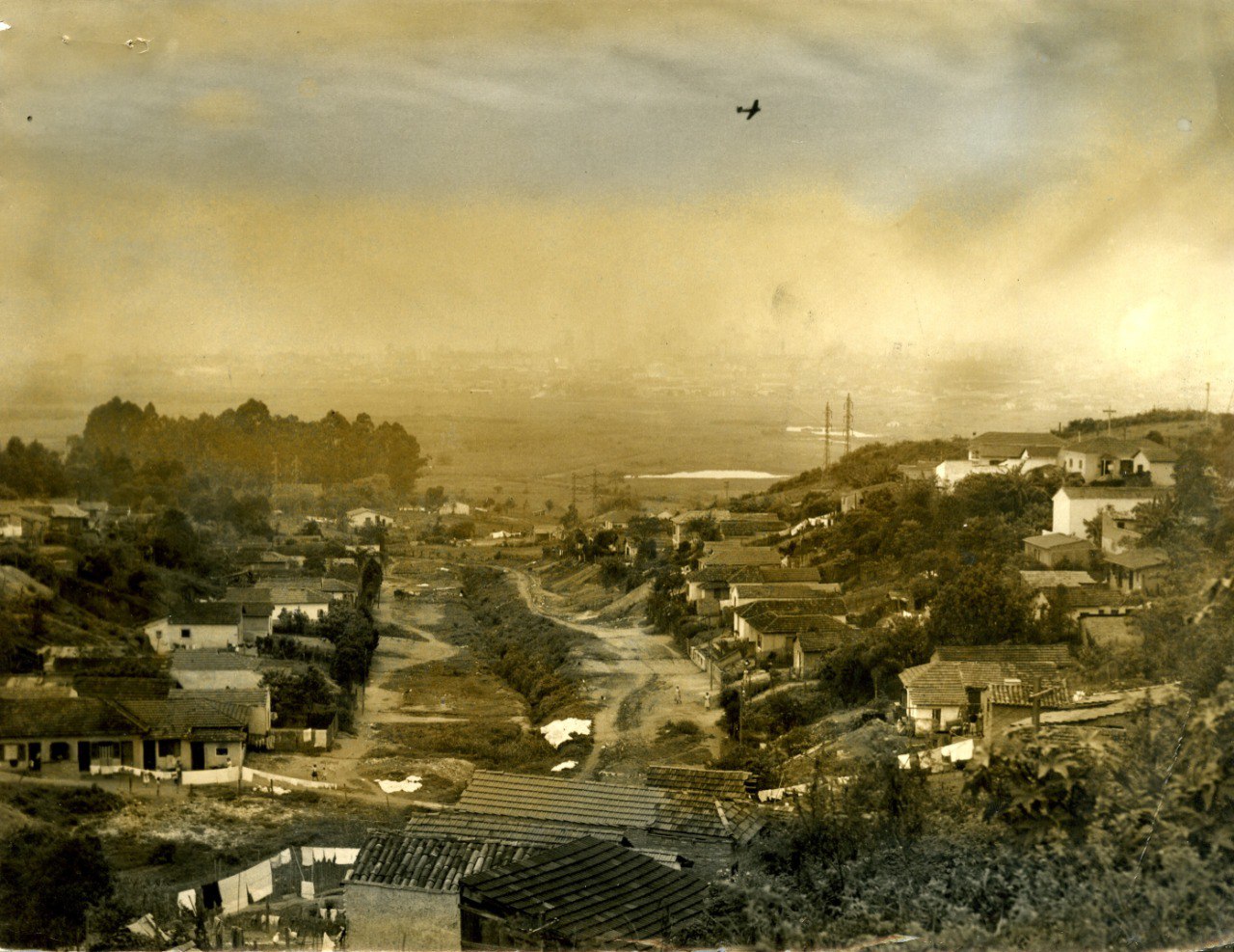 Bairro da Casa Verde no ano de 1948  