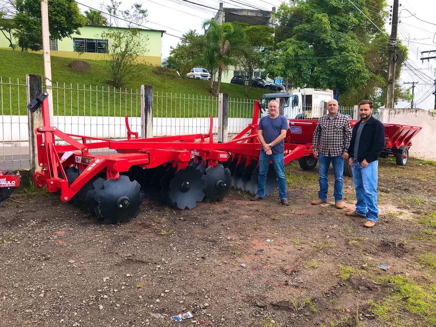 Os equipamentos já começaram a chegar em Igaratá