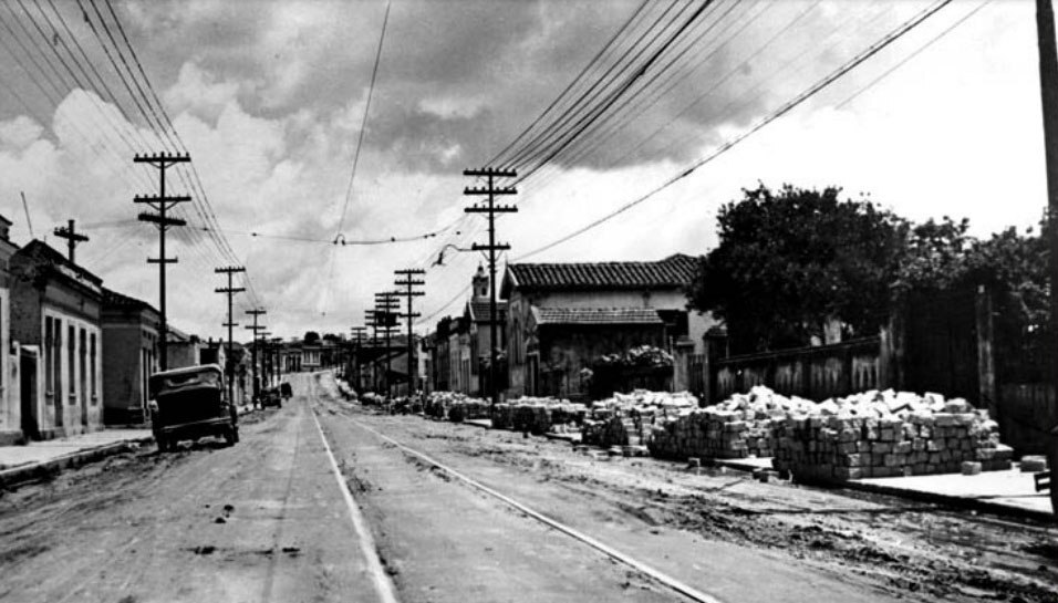 Alameda Santo Amaro no ano de 1936 