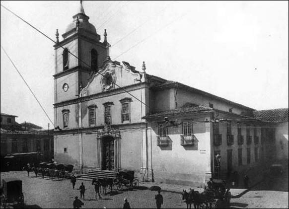 Antiga Catedral da Sé, demolida em 1911