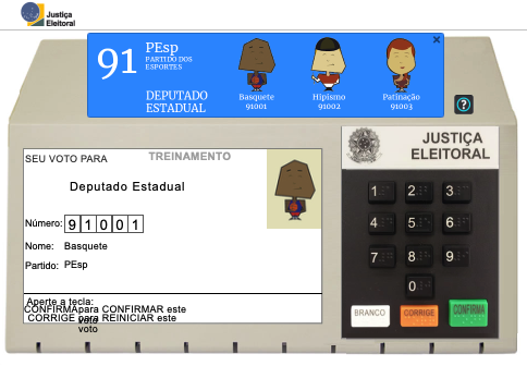 Como votar nas eleicões 2022