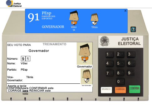 6 como votar nas eleições