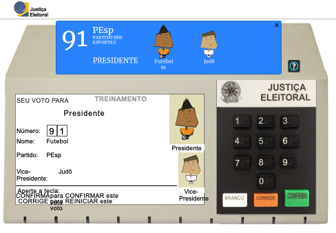 Como votar nas eleições