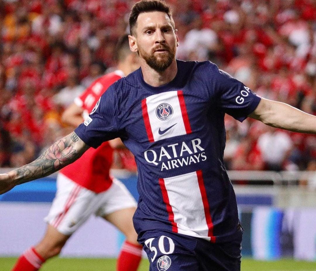 Lionel Messi está brilhando nos jogos do Paris Saint-Germain