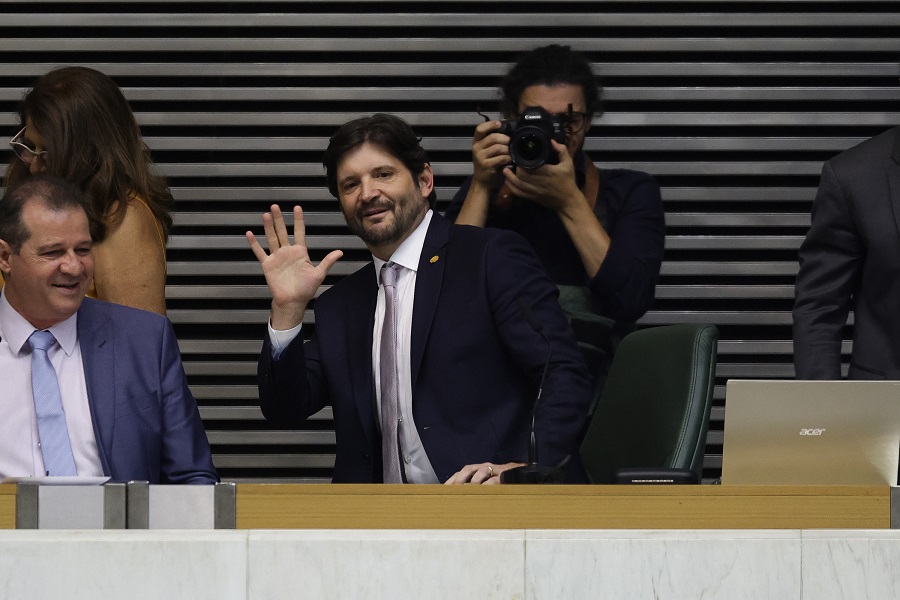 André do Prado, após ser eleito presidente da Alesp