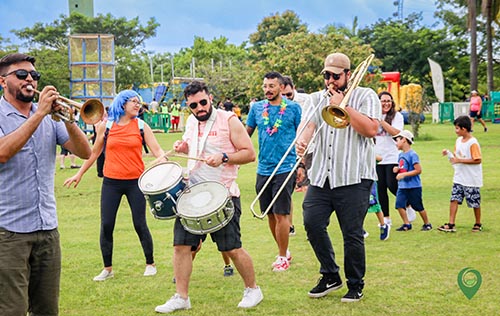 Família no Parque Villa-Lobos