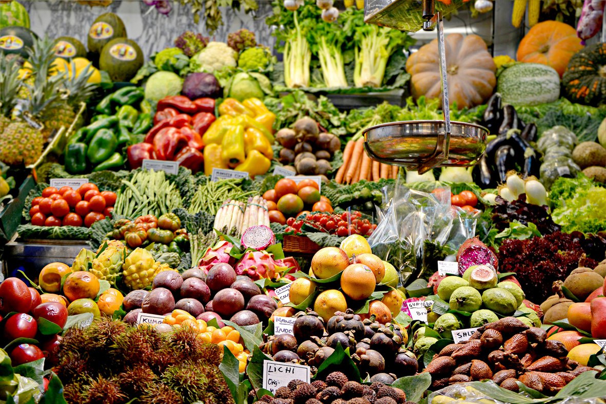 Verduras e legumes