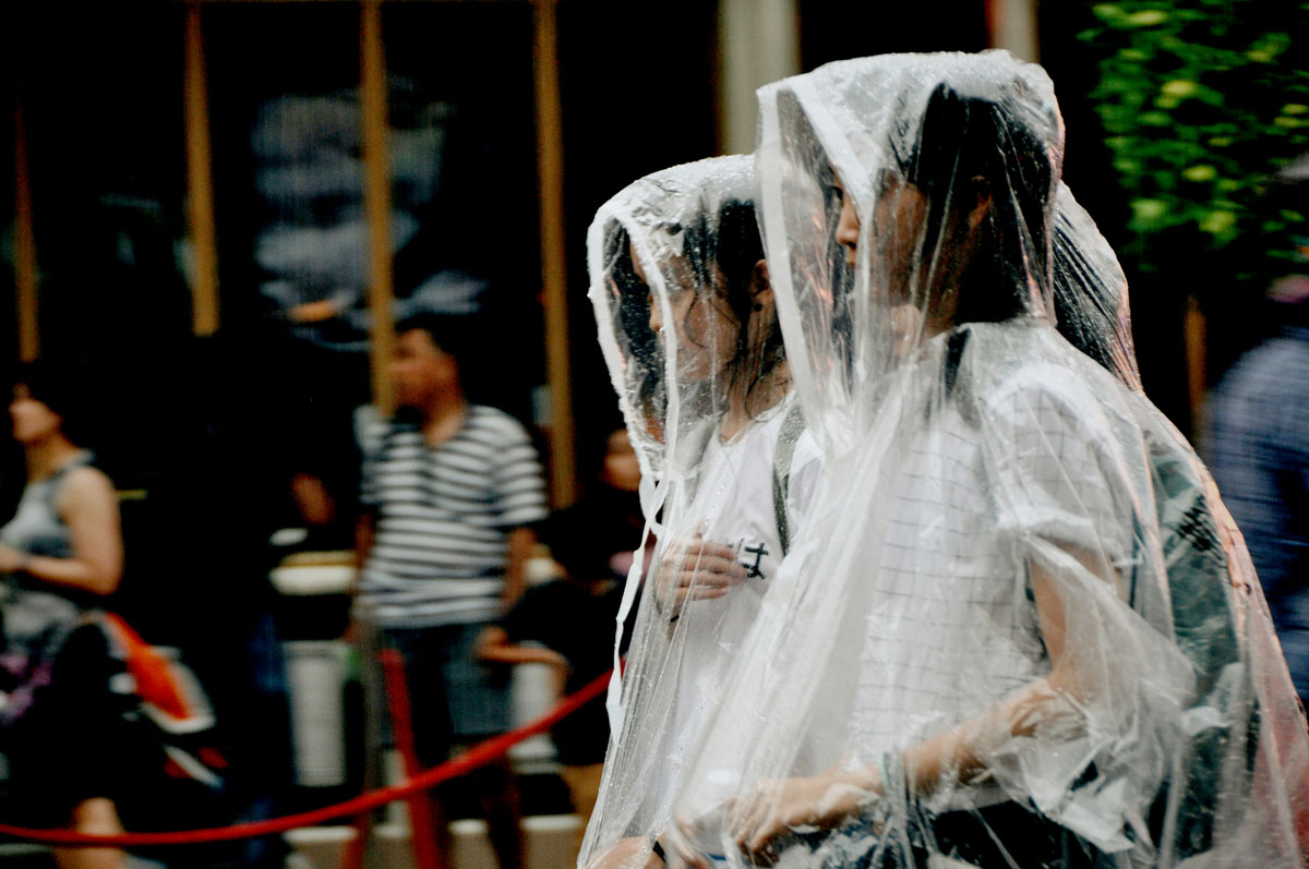 Capas de chuva