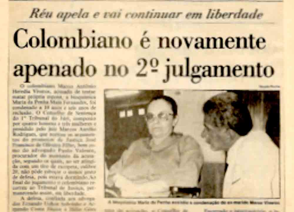 Jornal época Maria da Penha 