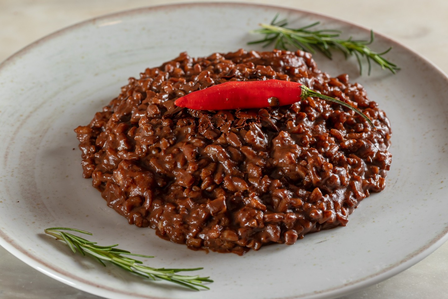 Risoto doce de chocolate