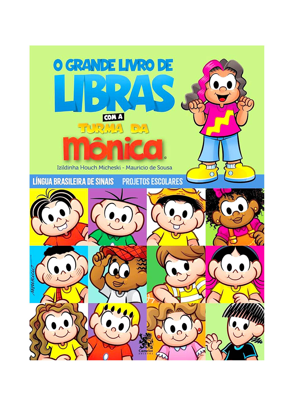 O Grande Livro de Libras com a Turma da Mônica