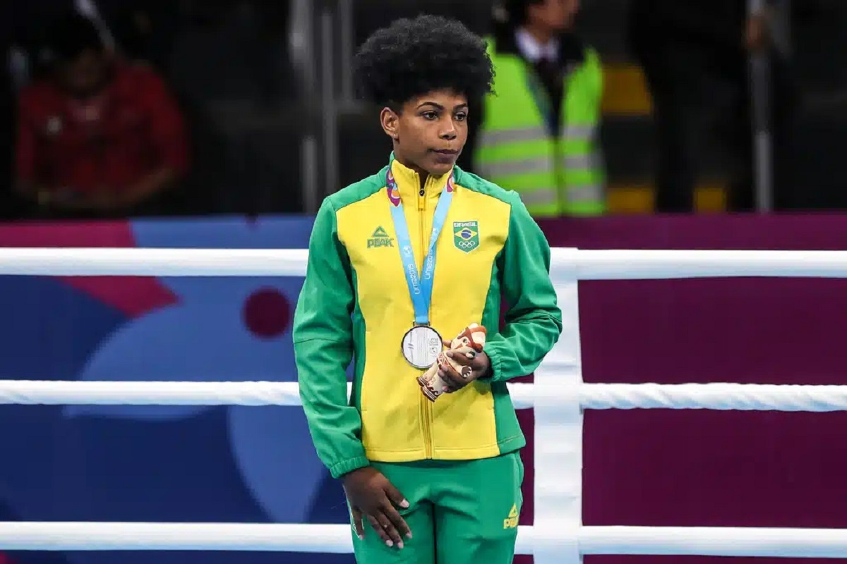 Atleta de boxe Jucielen Romeu