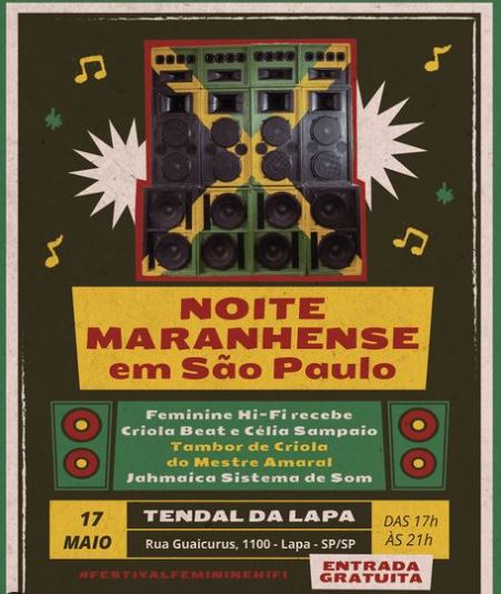 Noite Maranhese no Tendal da Lapa