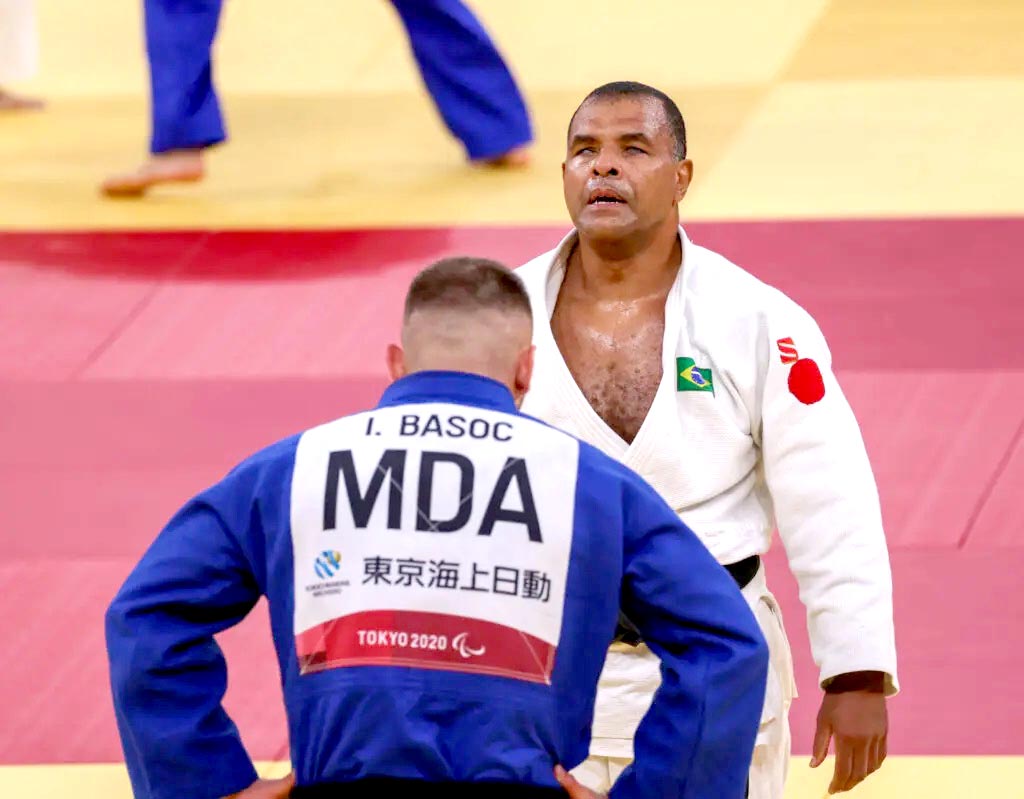 O judoca Antônio Tenório 