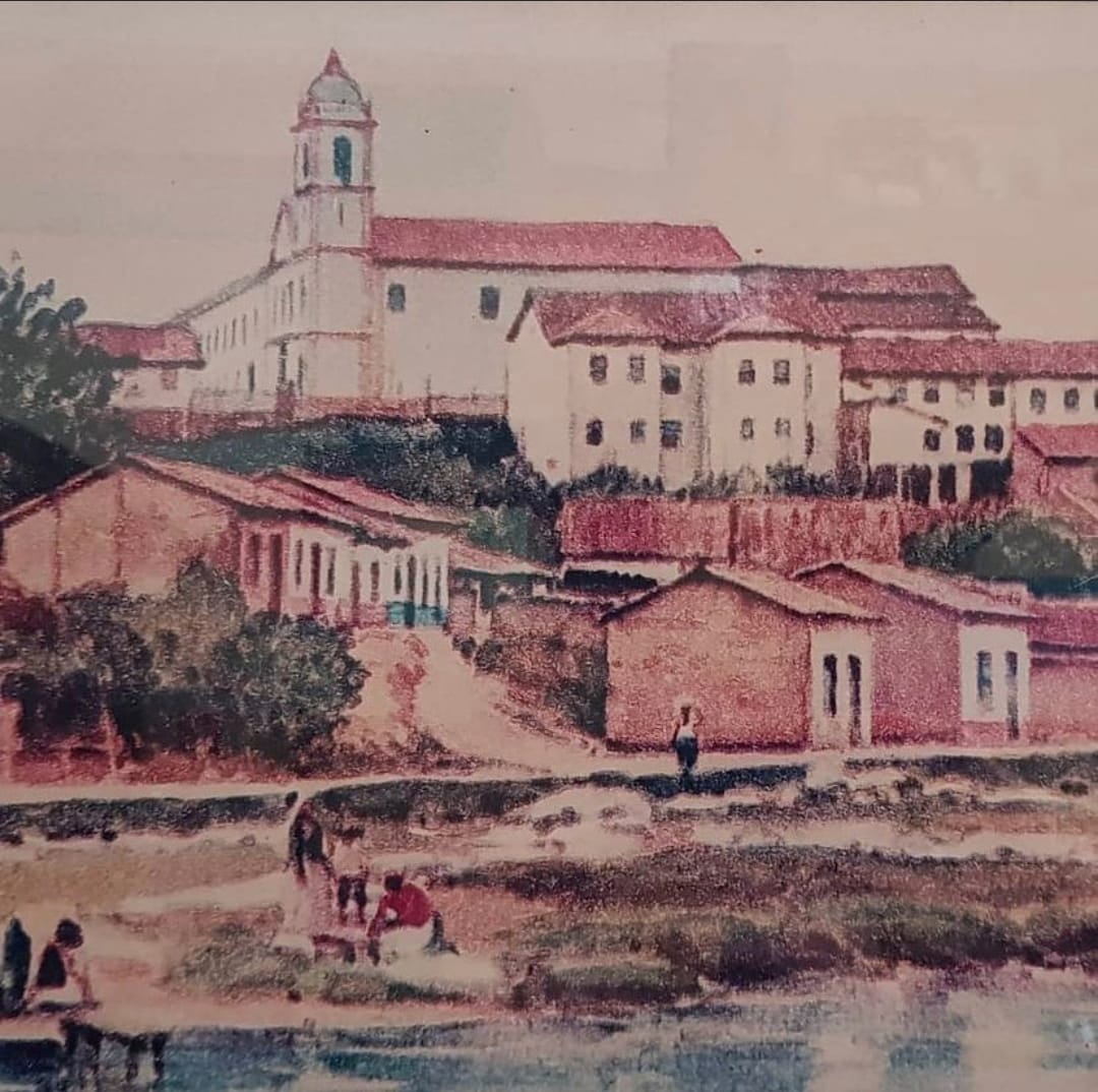 Mosteiro de São Bento em 1862