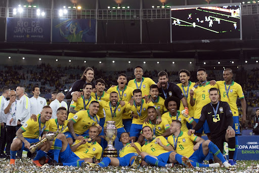 Campeões da Copa América pela seleção brasileira em 2019