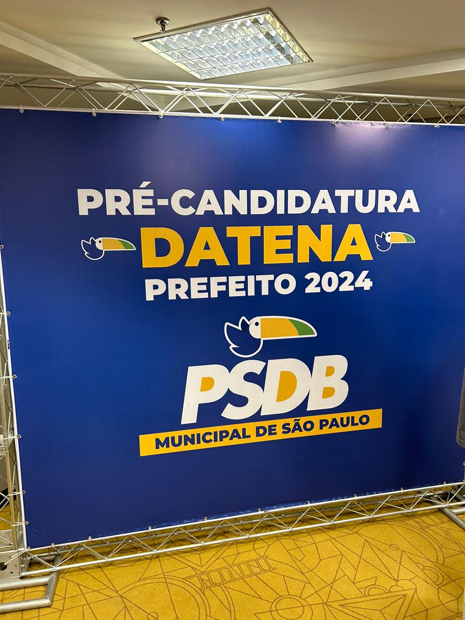 datena lança candidatura