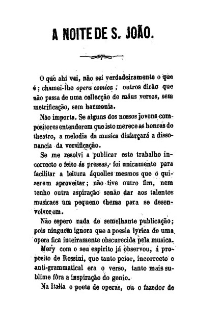 Libreto A noite de São João