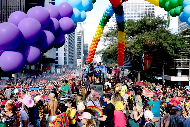 São Paulo recebeu neste domingo a 28ª Parada do Orgulho LGBTQIAP+