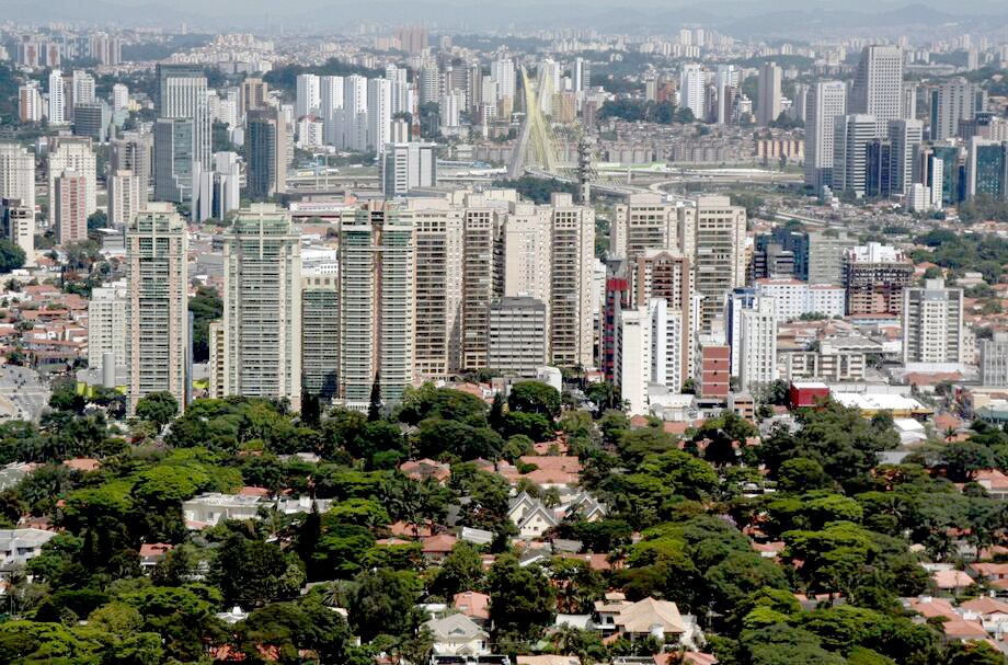 vista aerea do bairro do brooklyn