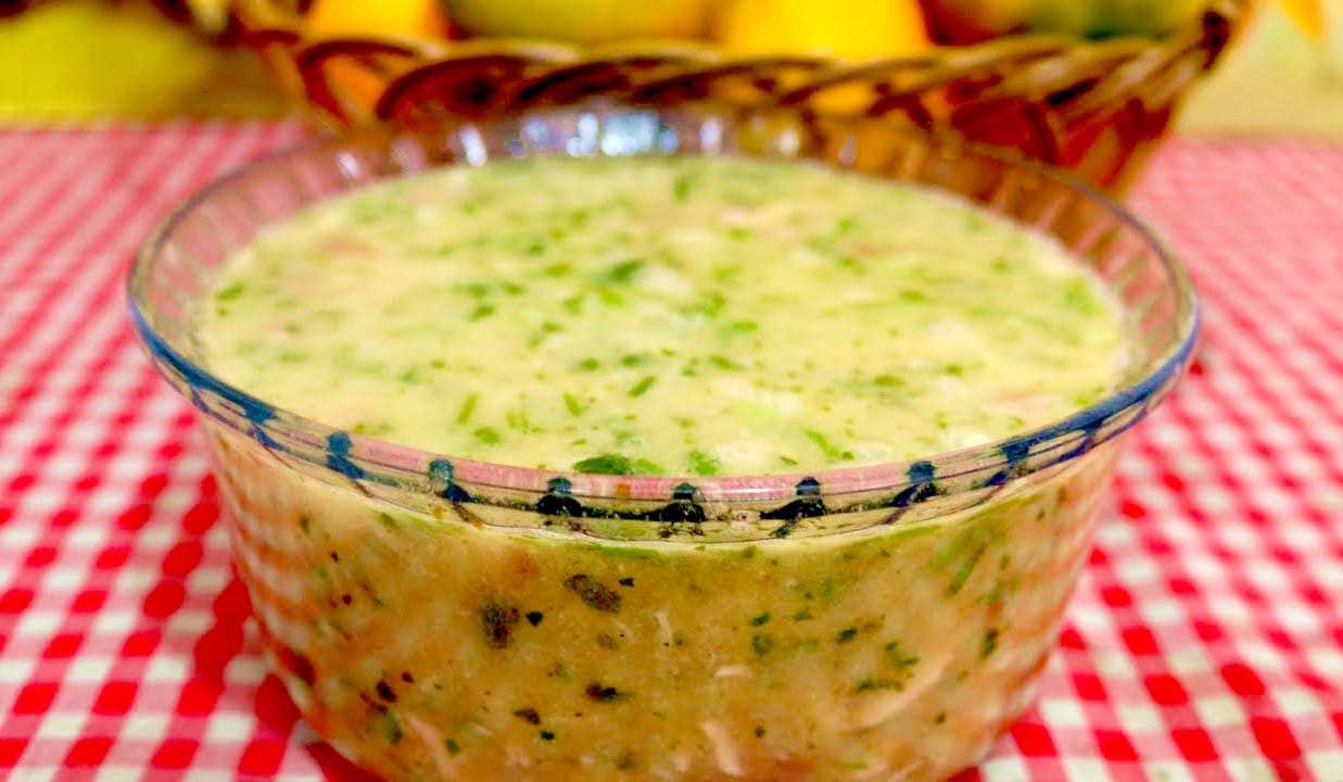 Caldo de milho verde