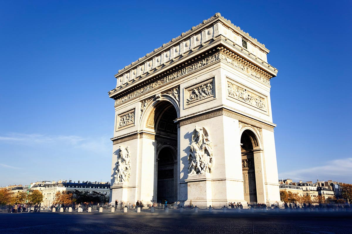 Arco do Triunfo, em Paris