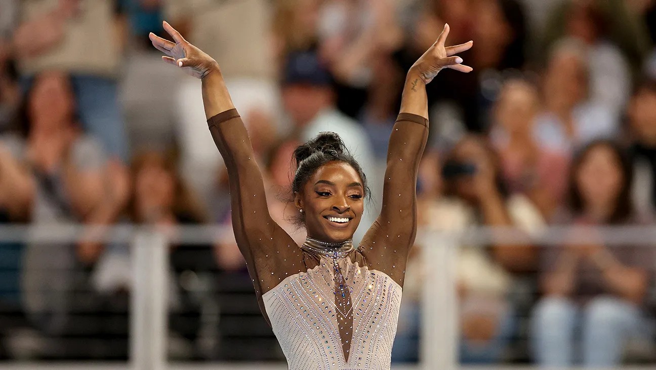 Cena de 'O retorno de Simone Biles'