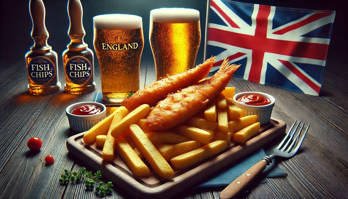 Fish and Chips Inglaterra