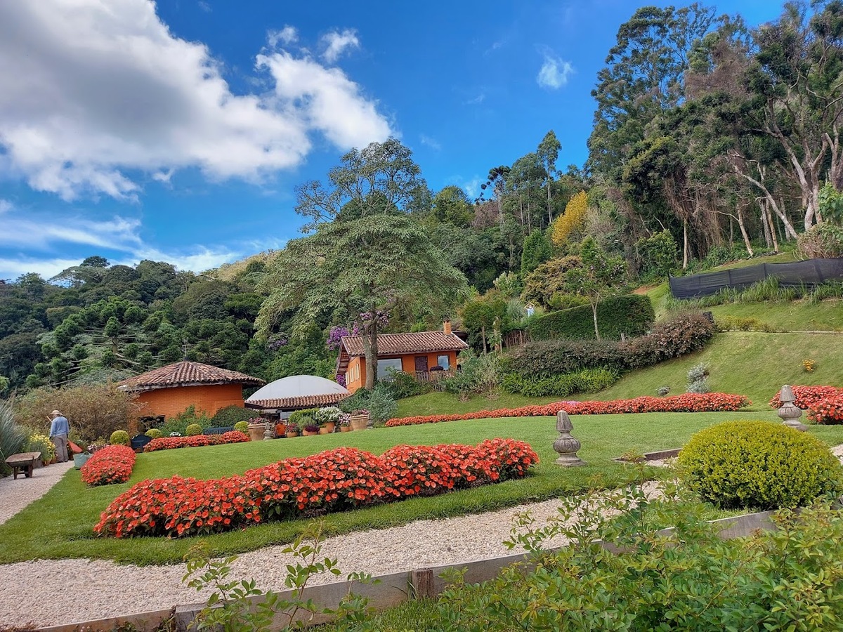 O Parque Amantikir é um dos principais pontos turísticos para conhecer em Campos do Jordão