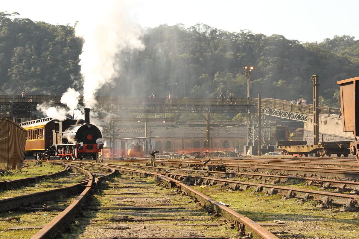 Passeio de trem por Paranapiacaba