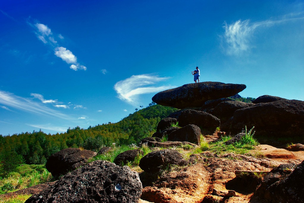 Pedra Balão, em Poços de Caldas