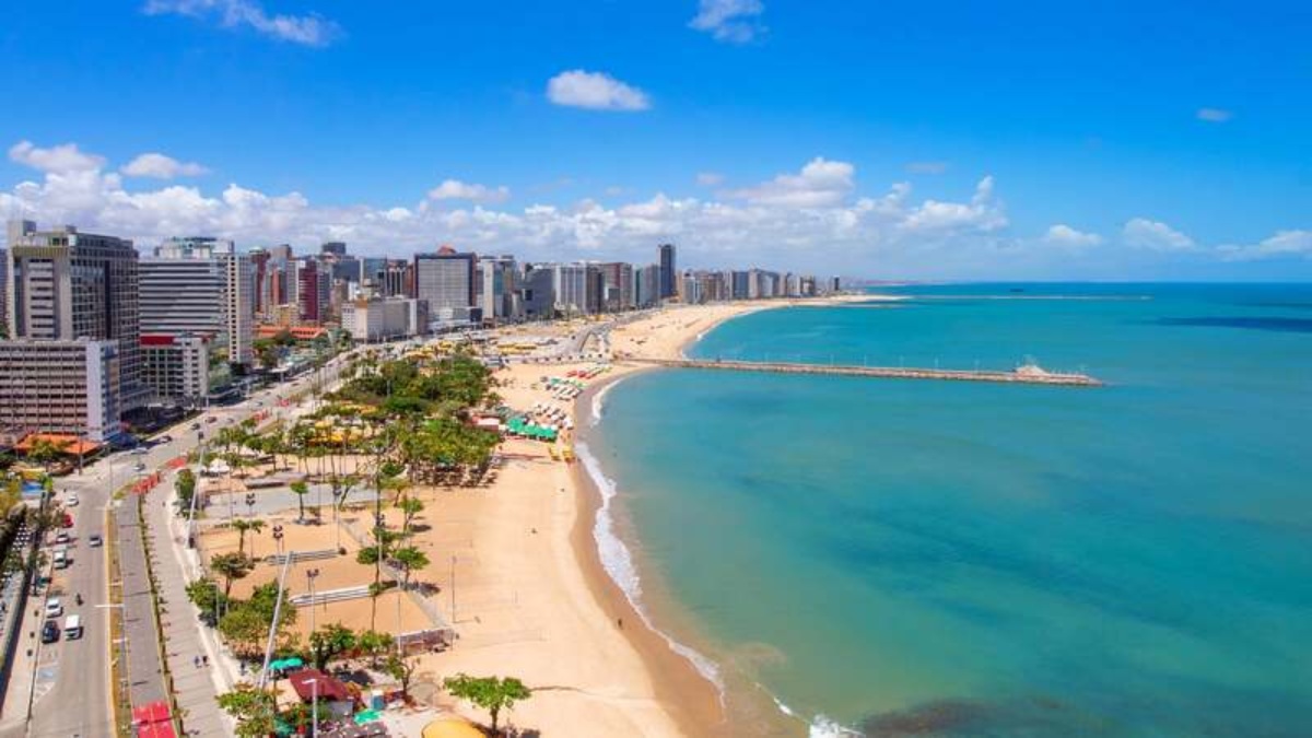 Praia do Meireles, em Fortaleza