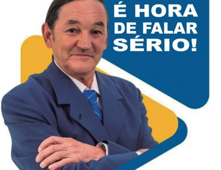 Marquito diz em slogan que é hora de 'falar sério'