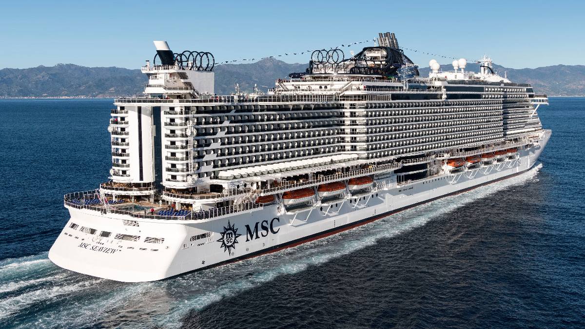 MSC Seaview é uma das opções de navio da MSC Cruzeiros