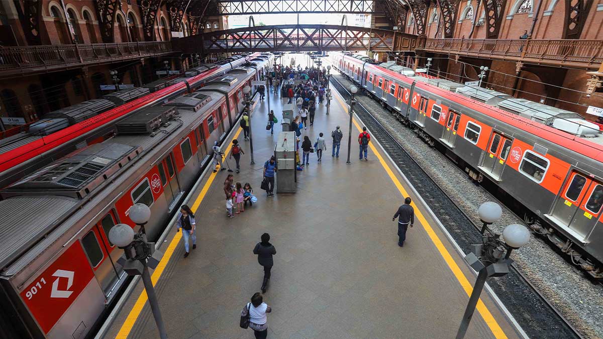 Estação da Luz, em São Paulo