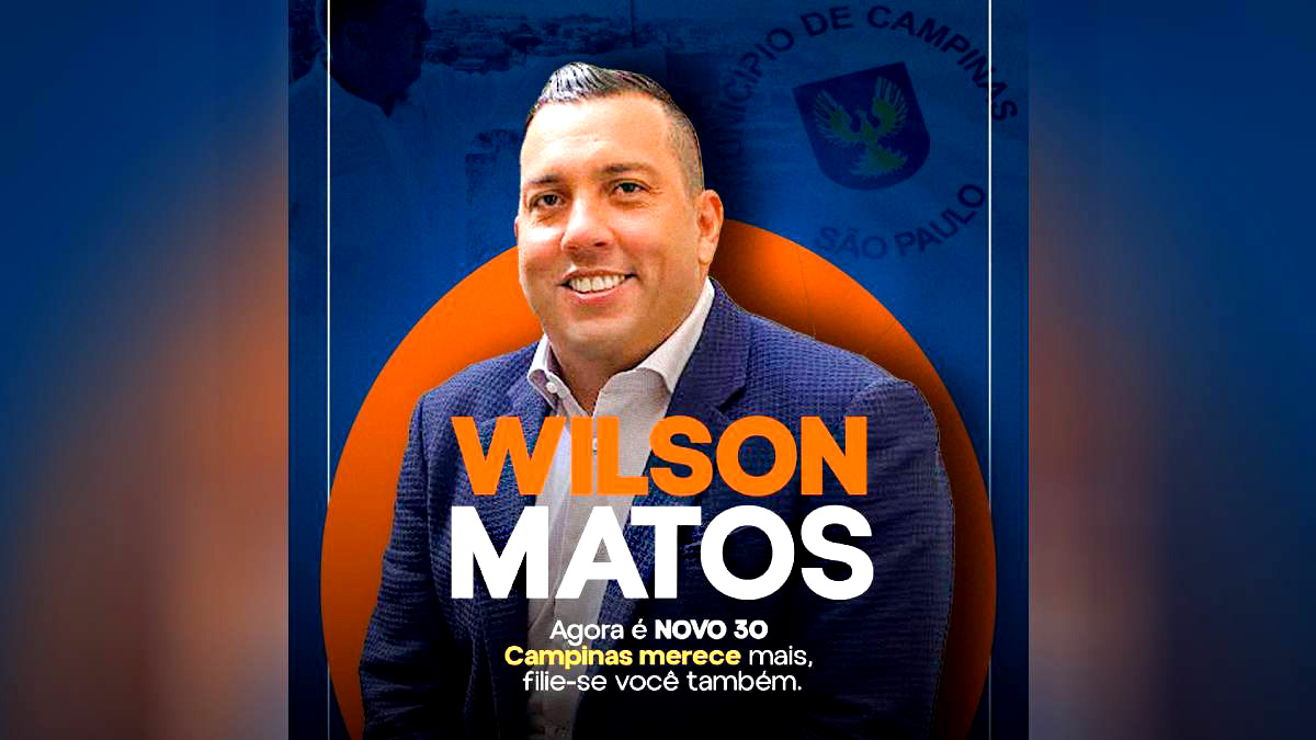 Wilson Matos candidato à prefeito de Campinas