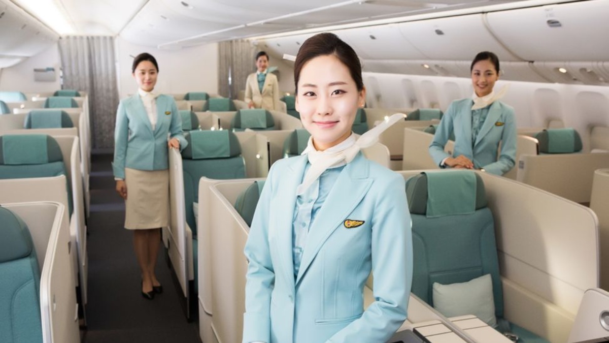 Os comissários da Korean Air podem usar arma de choque para imobilizar passageiros