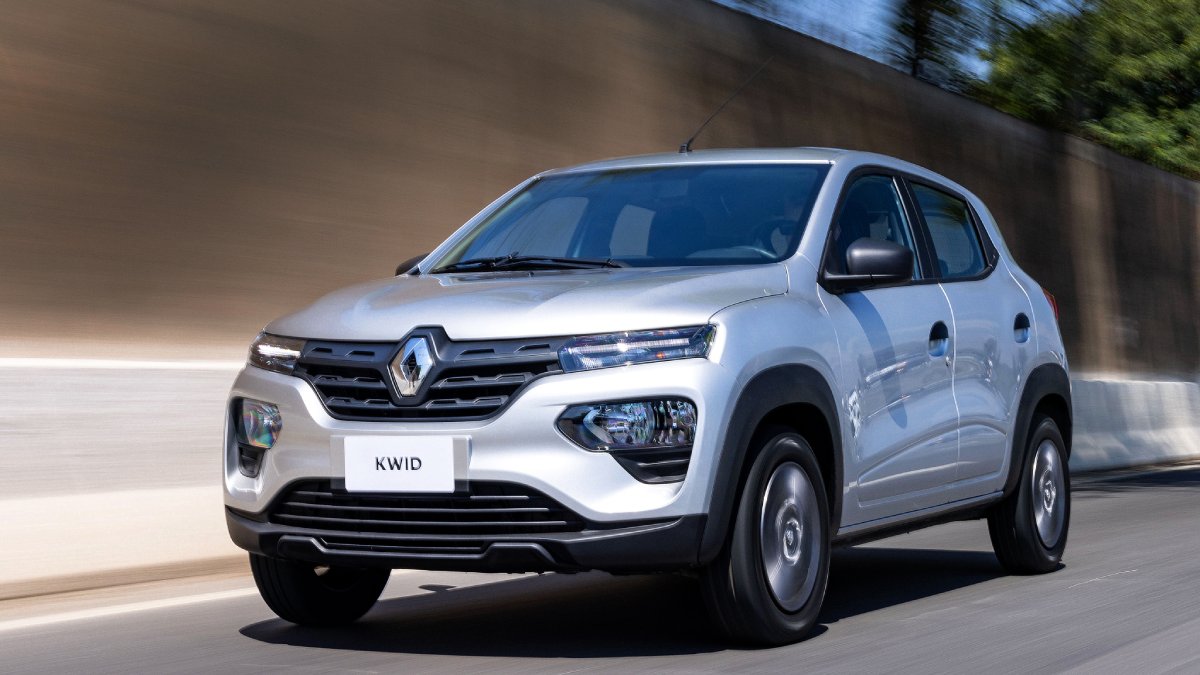 O Kwid é um dos populares mais vendidos do Brasil (Foto: Divulgação)