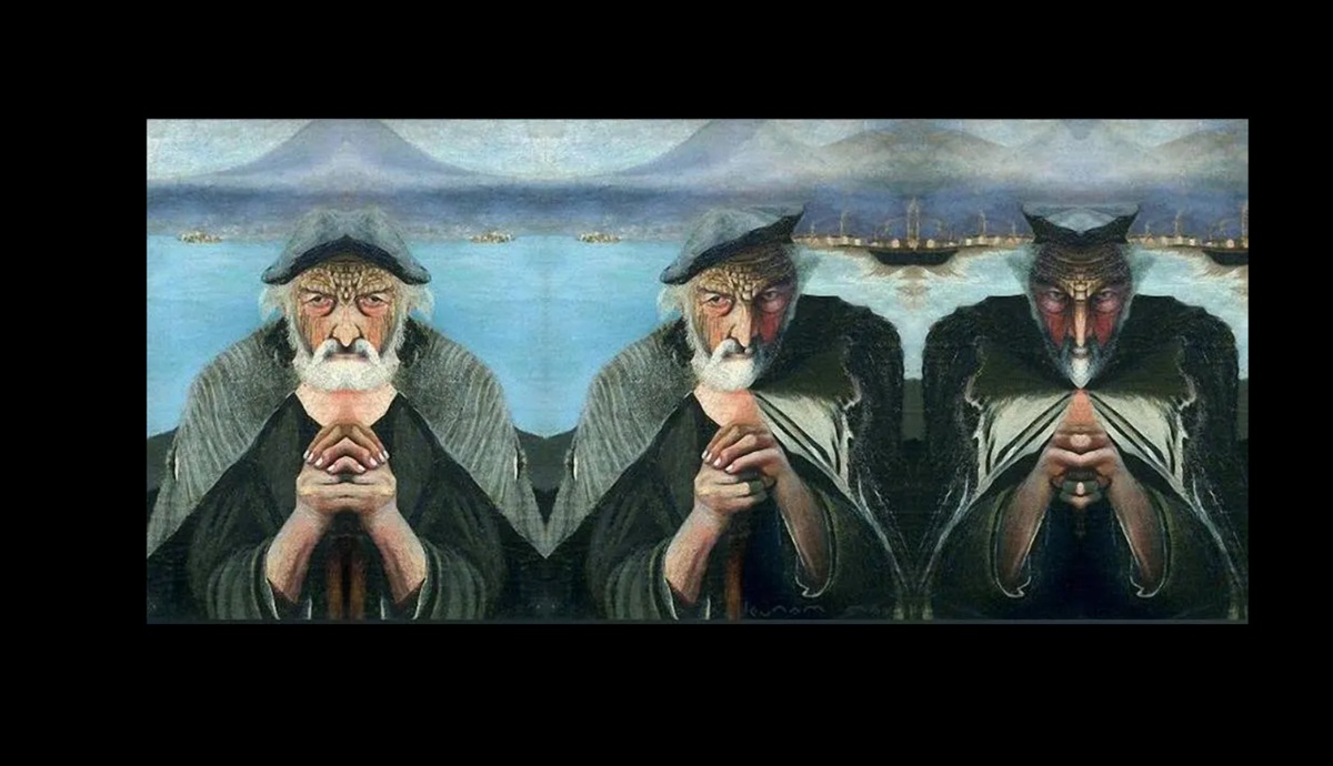 O quadro 'O Velho Pescador', do húngaro Tivadar Kosztka Csontváry