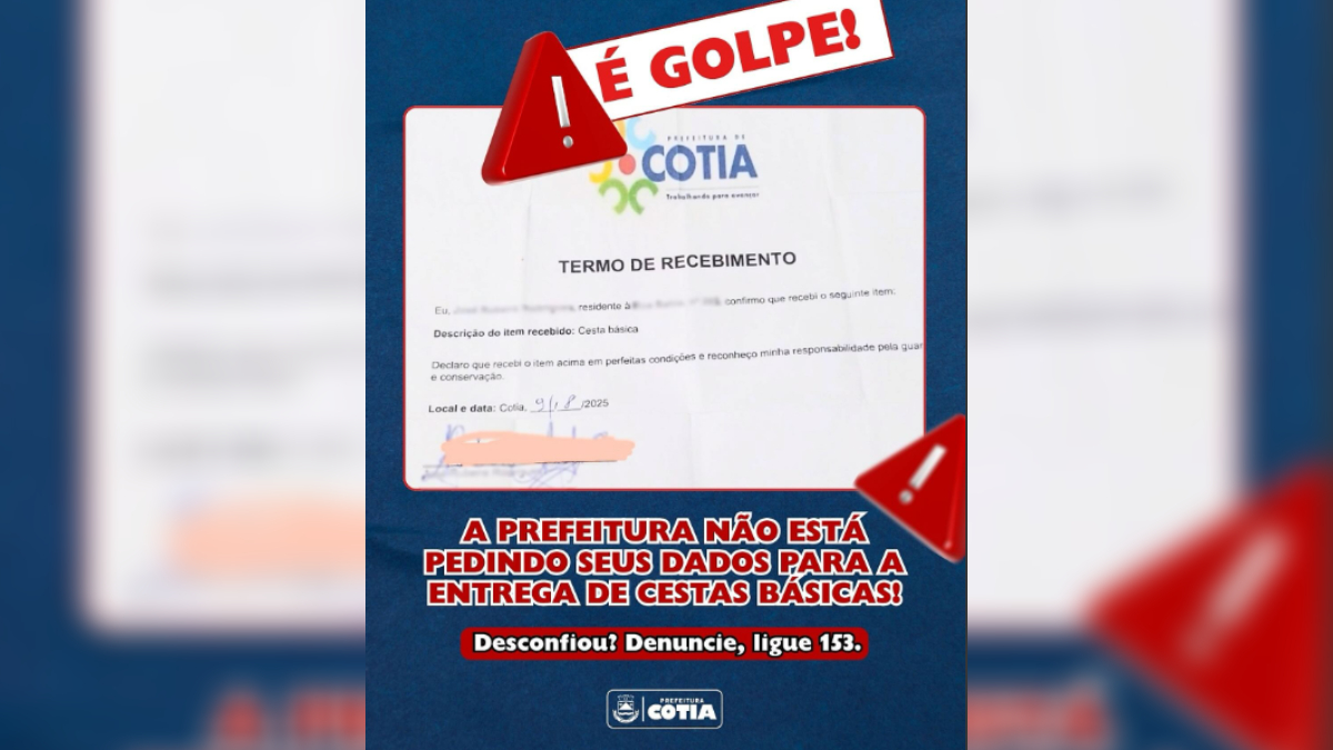 Golpe cestas básicas Cotia