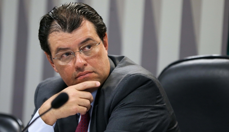 O senador Eduardo Braga (MDB-AM) 