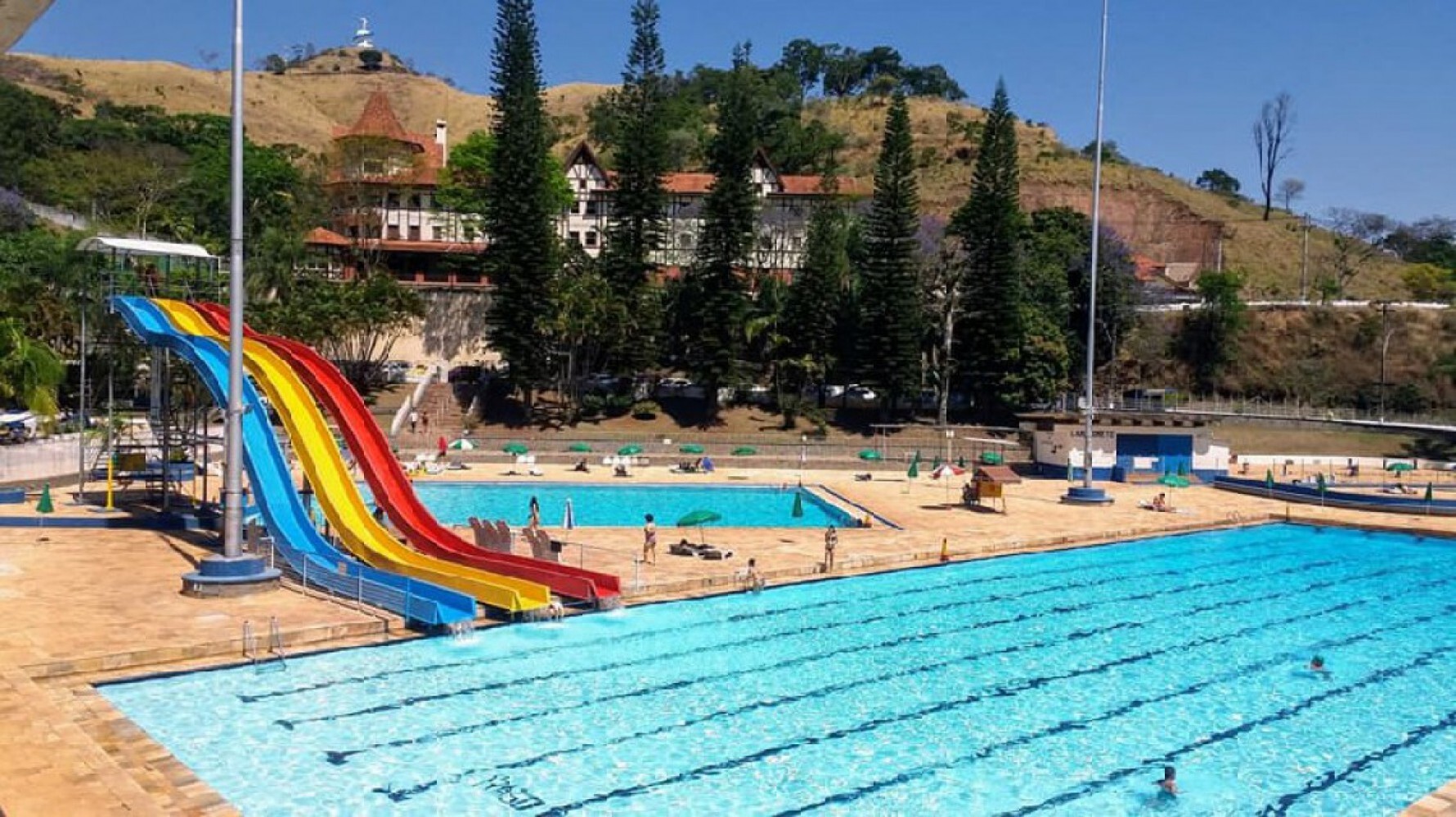 Blog do Clube Águas Abertas (CAA): Piscina de Água Mineral