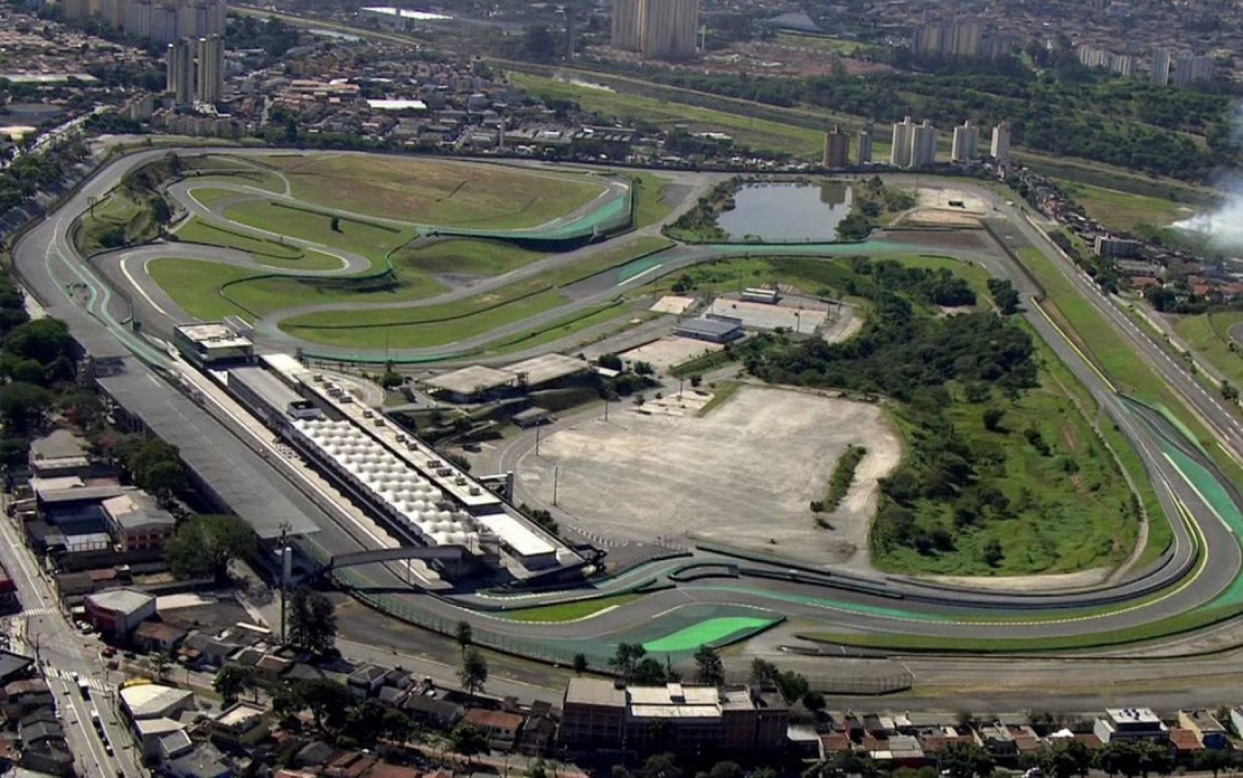 Autódromo de Interlagos, na zona sul da capital paulista, local que será realizado o evento de F1