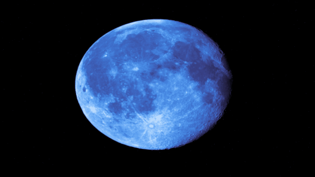 Lua azul poderá ser vista na madrugada do domingo