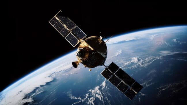 Energia solar renovável para satélite
