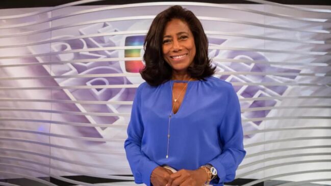 Glória Maria foi uma das jornalistas, repórteres e apresentadoras mais icônicas da televisão brasileira. Foto: Rede Globo/Reprodução