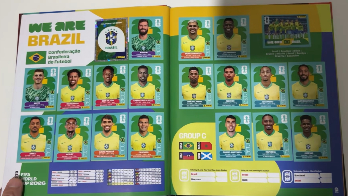Panini já precisou lidar com mudanças inesperadas nas convocações em diferentes edições da Copa do Mundo (Reprodução: YouTube)