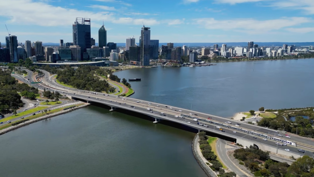 Perth é considerada uma das grandes cidades mais isoladas do planeta (Reprodução: YouTube)
